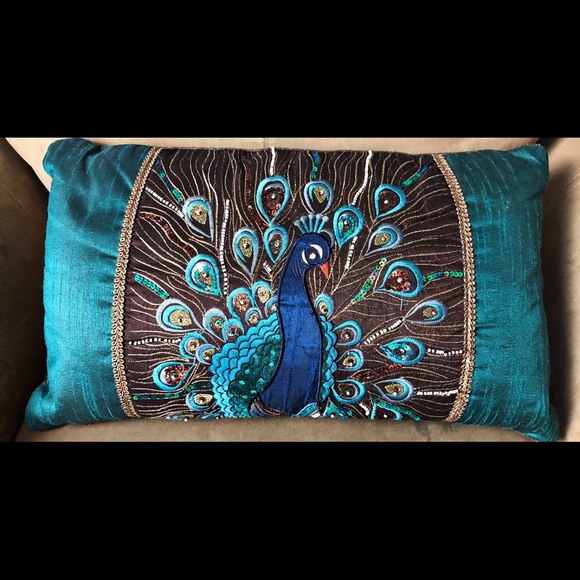 pier one sequin pillow